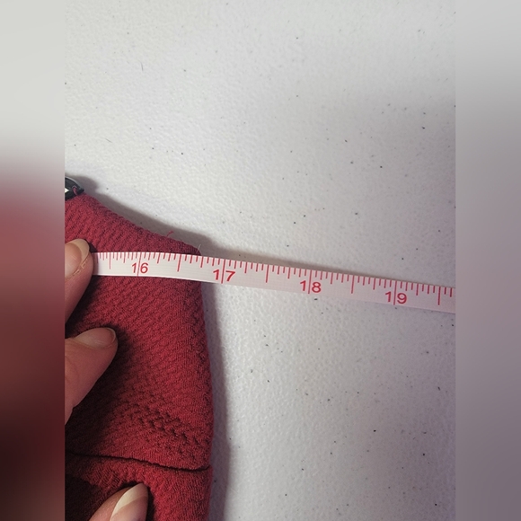 #44 Rue21 Red Tubetop with Black Accent Details - Picture 4 of 5